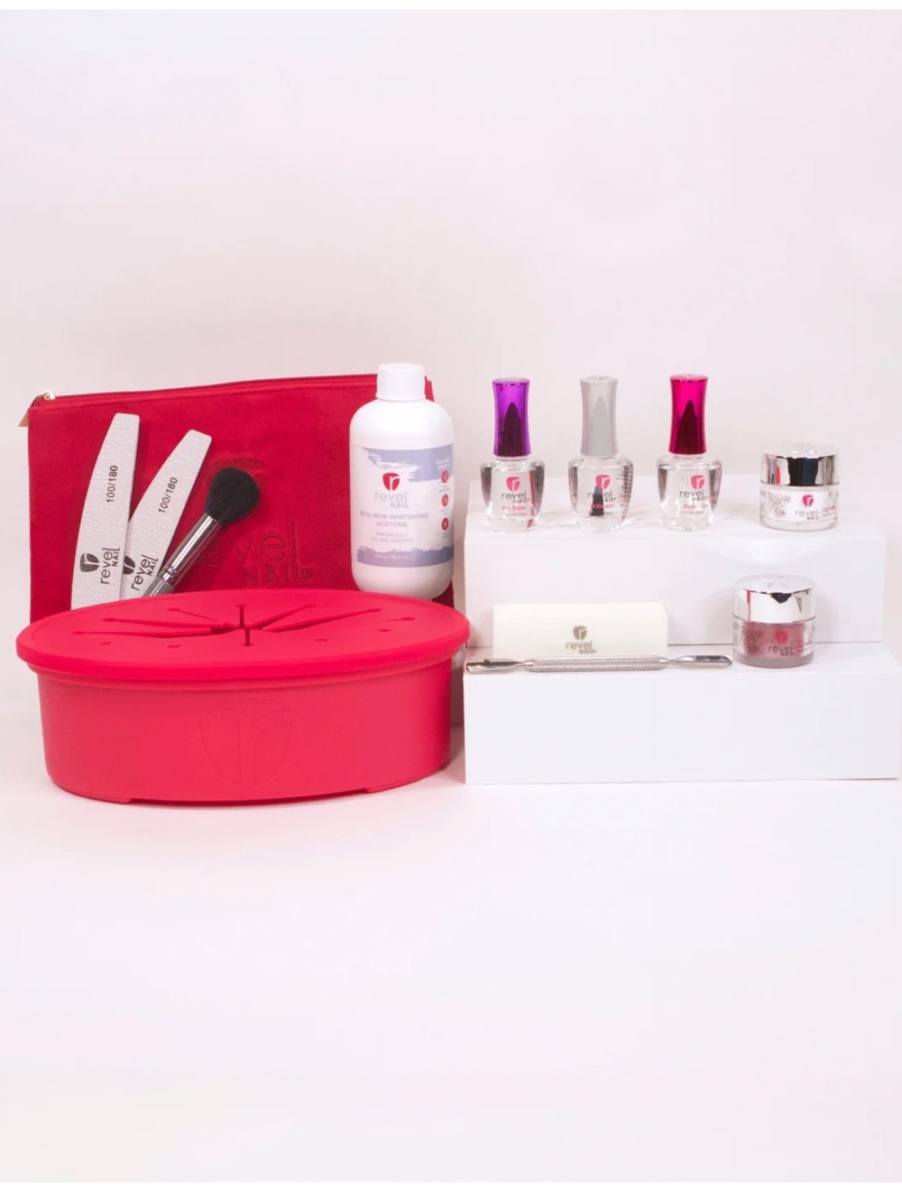 Revel Red Nail & Spa Kit - Women Bath & Body